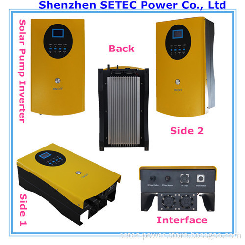High Efficiency Pump Controler with MPPT LCD